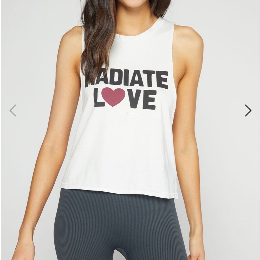 Spriritual Gangsta “Radiate L❤️VE” tank top medium